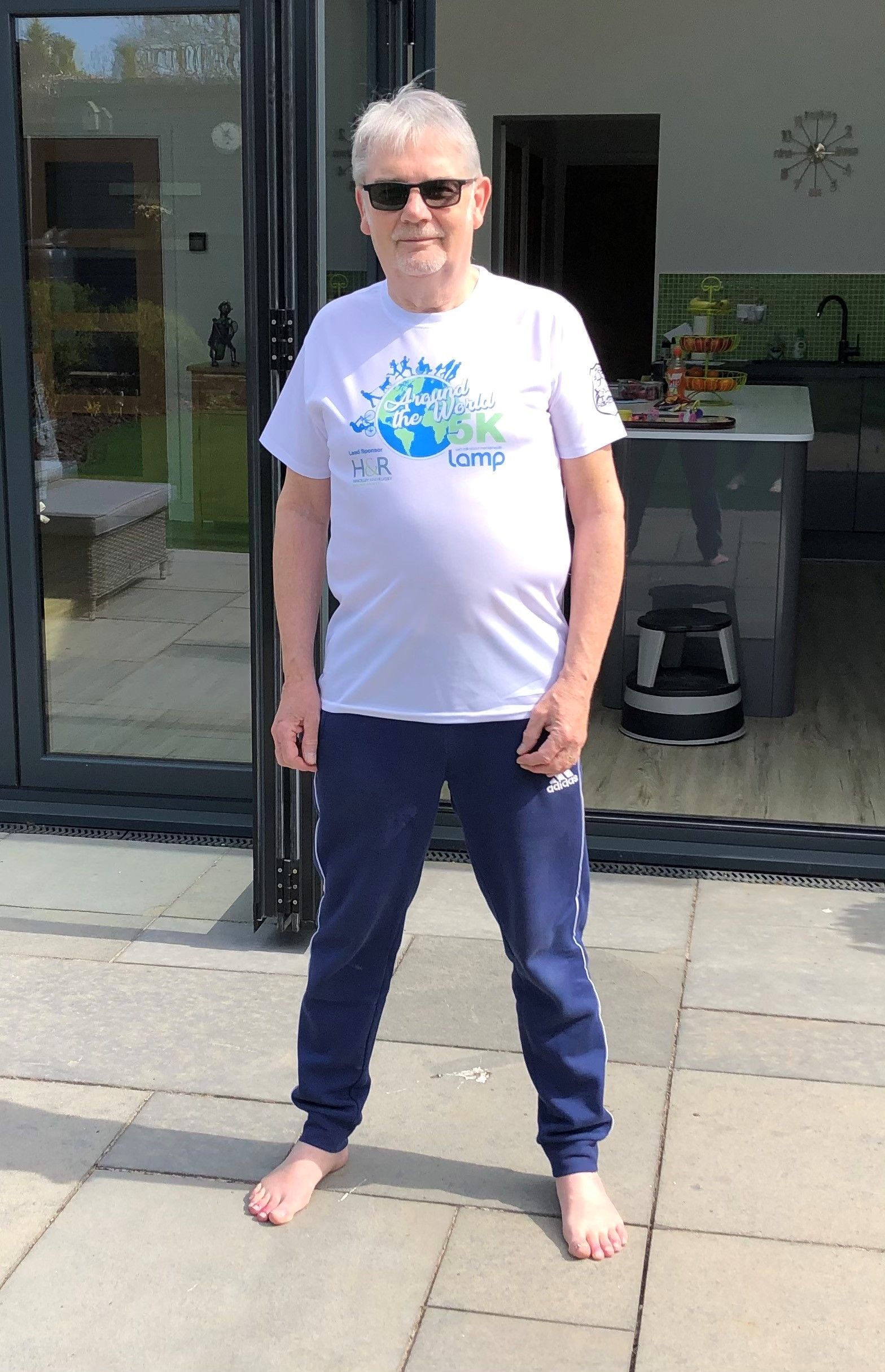Leicestershire author to go barefoot for charity trek challenge