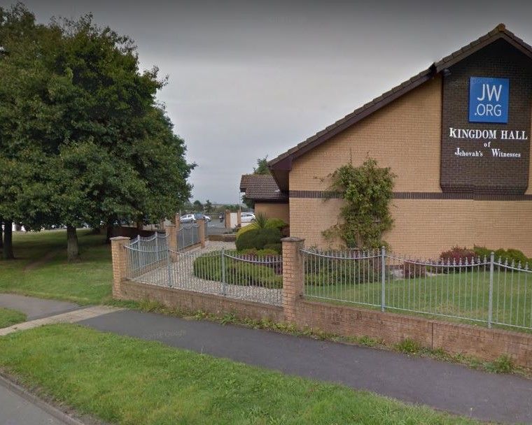 Mystery after trees are chopped at Kingdom Hall of Jehovah's Witnesses