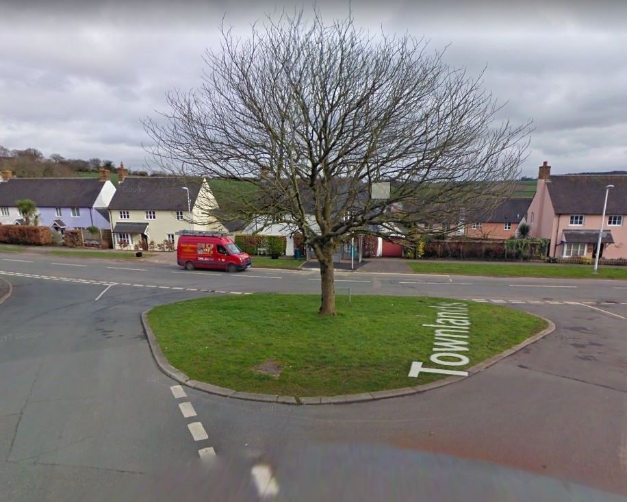 Flower boxes will stop people mounting grass in Bradninch