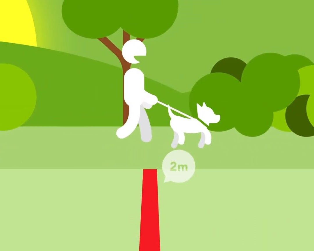 Reminder to "Share this Space" on roads and paths