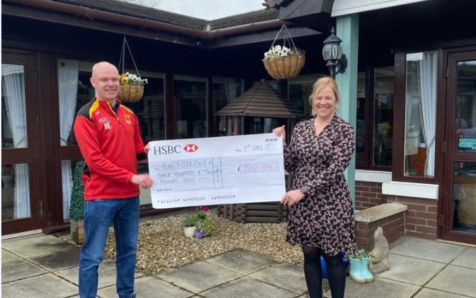 Signed Wales international rugby ball helps raise hundreds for Carmarthen care home