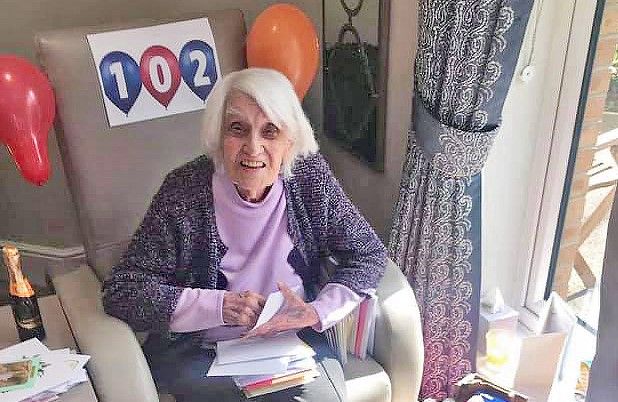 Welwyn Garden City care home resident celebrates 102nd birthday