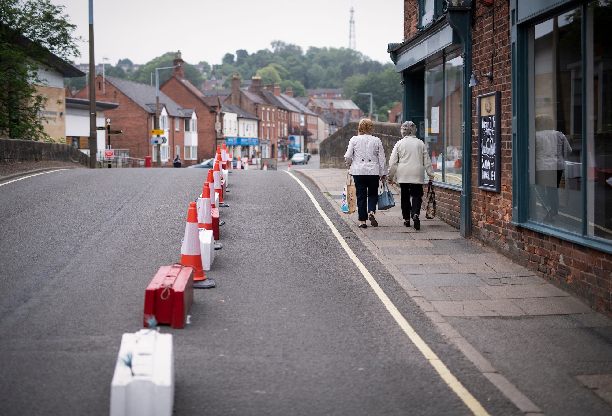 Mayor calls for social-distancing barriers to be swapped for 'better-looking' solution