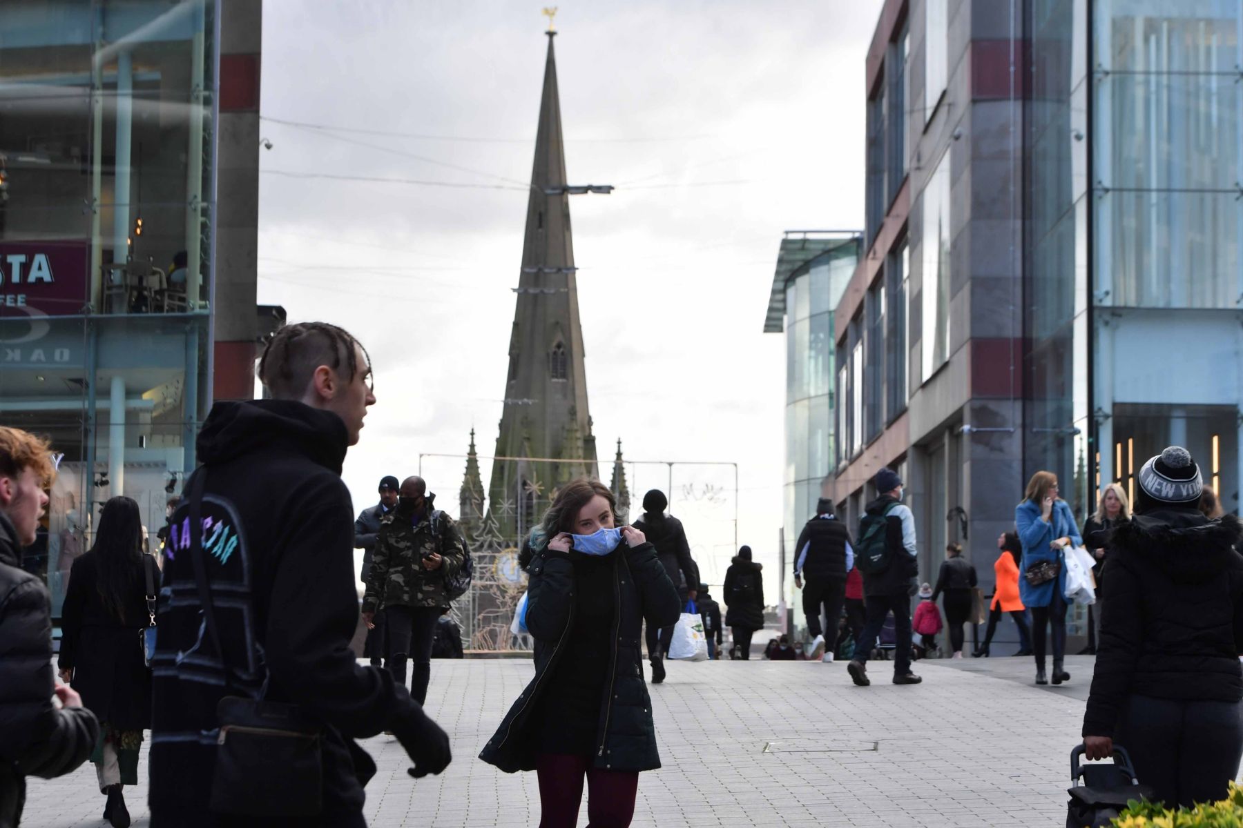Covid-19 case rates fall in most regions of England as nearly 50m vaccines administered