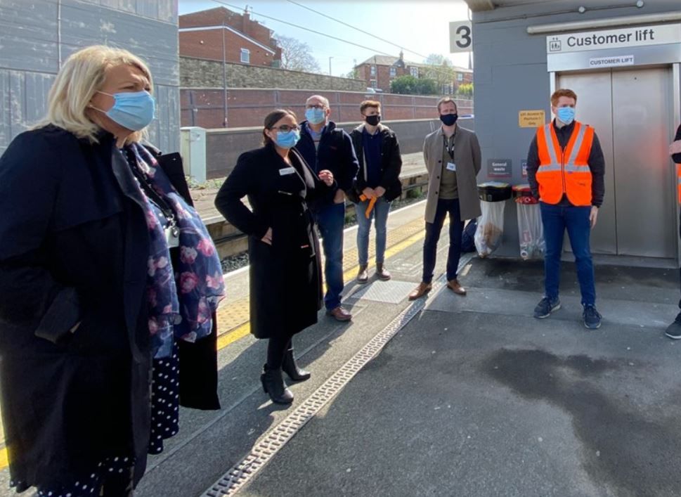 Macclesfield train station's £400,000 improvement work completed