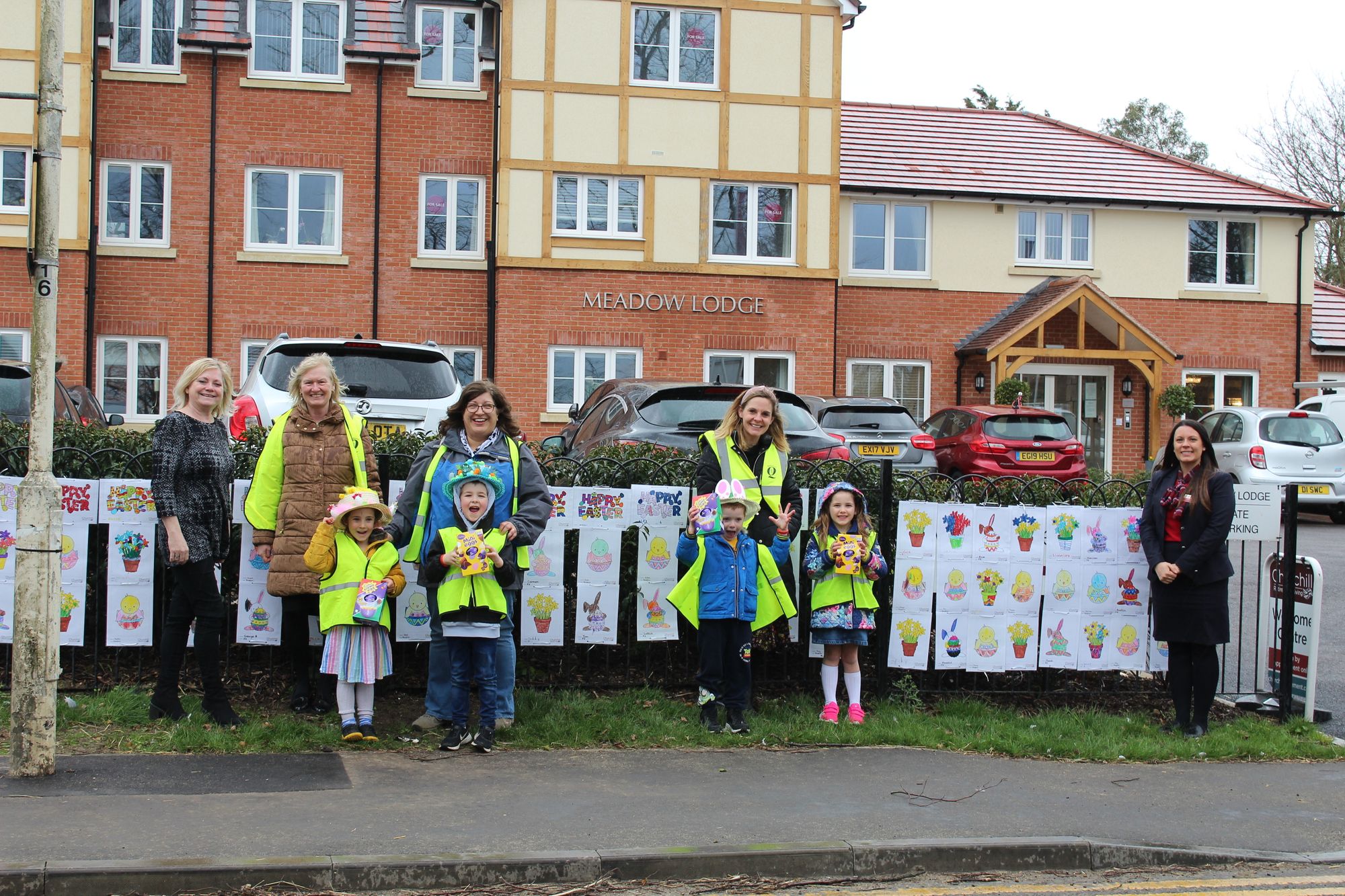 Billericay schoolchildren share Easter joy with elderly community
