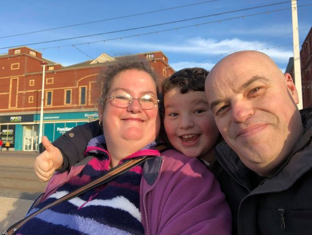 Rossendale schoolboy holds sponsored walk in memory of mum who died of Covid