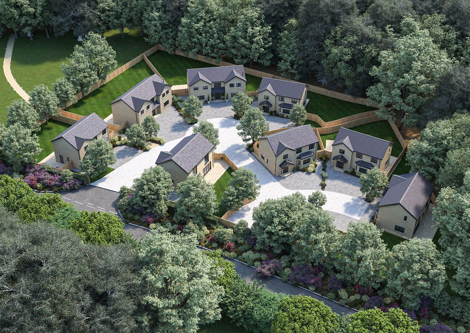 New Hertford eco-homes designed for maximum five star National Quality Mark