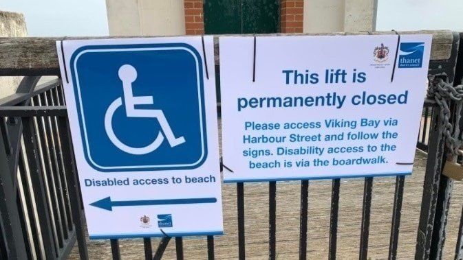 Campaign against closure of Viking Bay lift which will 'severely' impact disabled residents and visitors