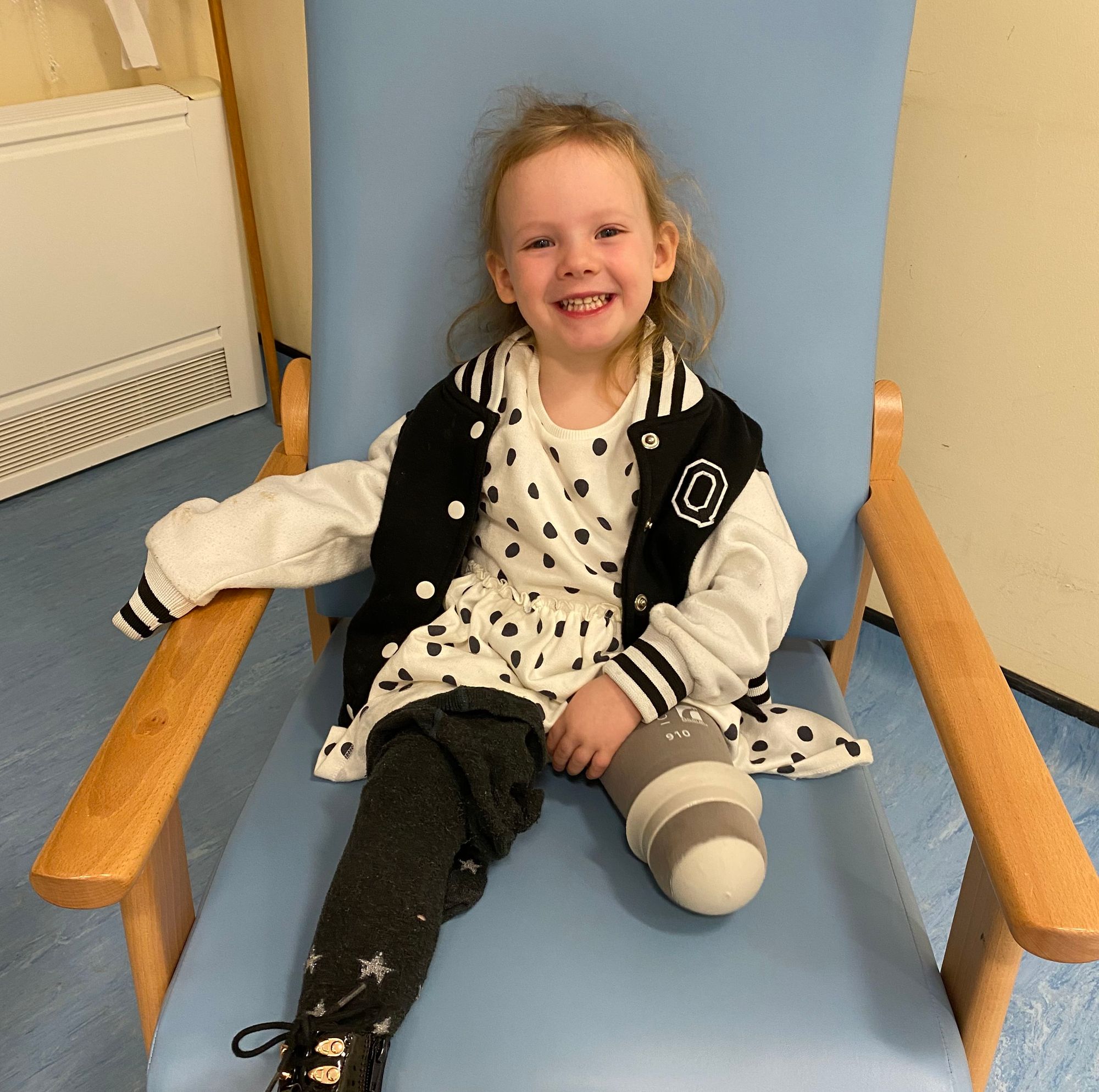 Incredible three-year-old walks 30 miles for Royal Manchester Children's Hospital