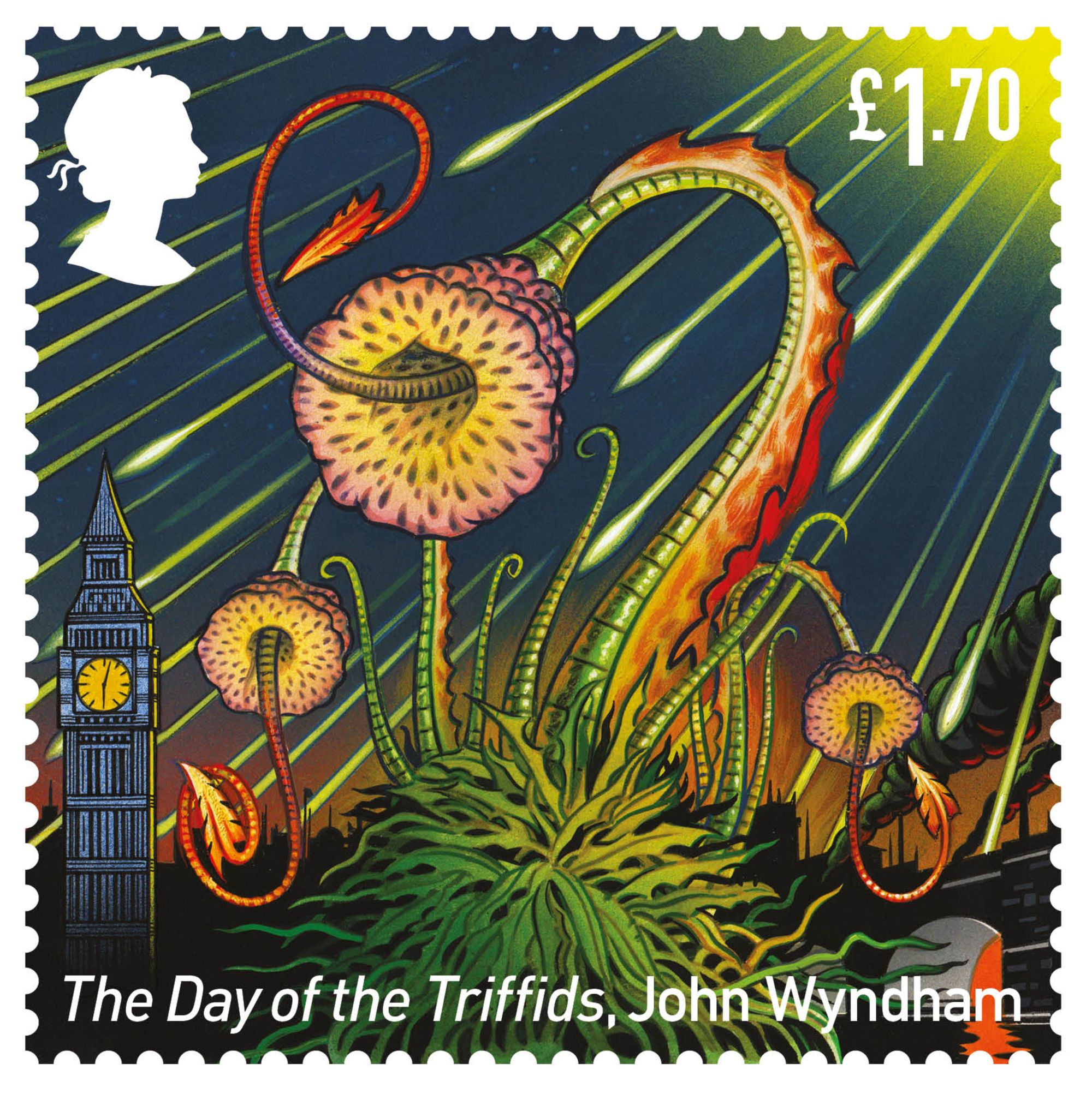 Stamps to feature original artworks celebrating classic science fiction novels