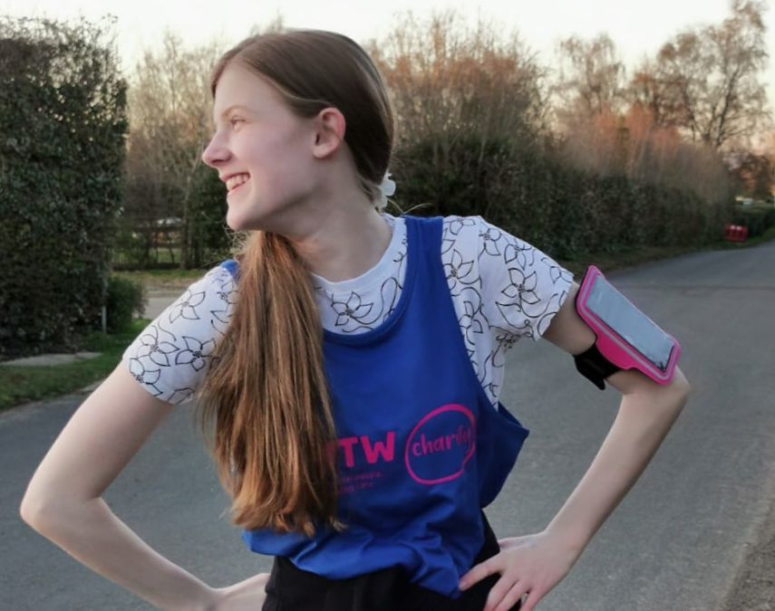 Marathon Maidstone teenager runs for NHS trust