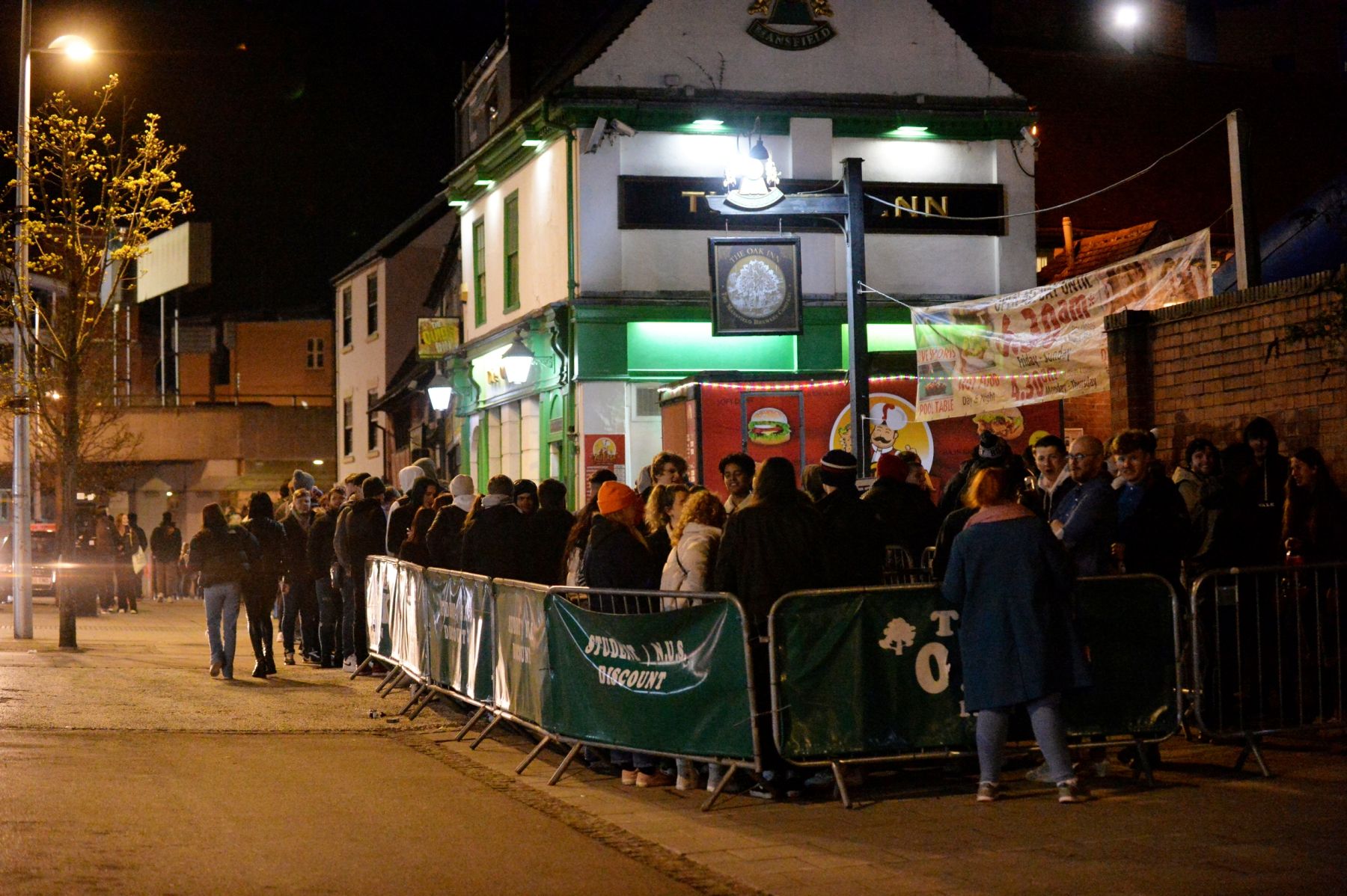 Midnight queues for a pint and and spray tans