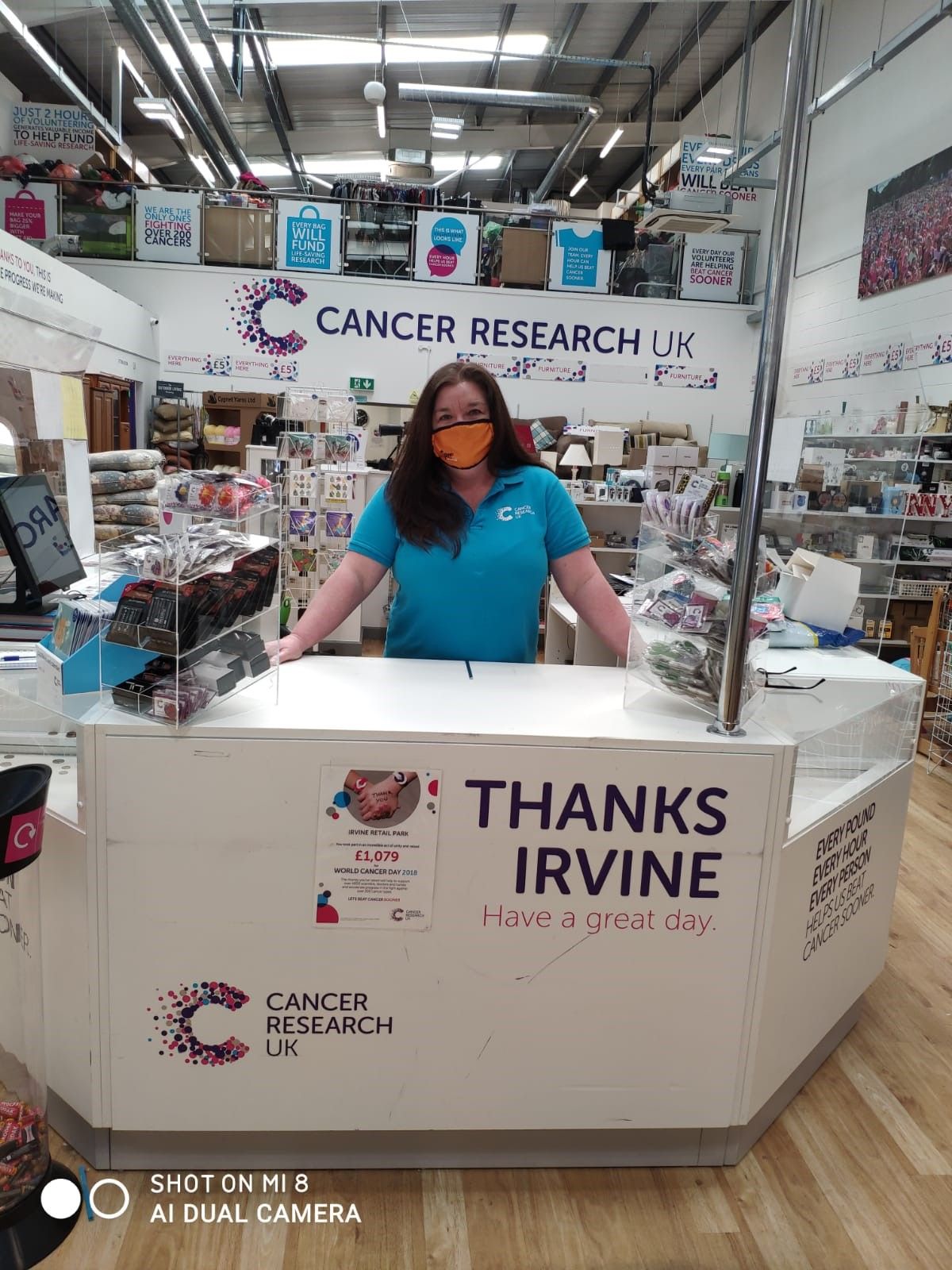 Call to support charity shops as Irvine superstore reopens