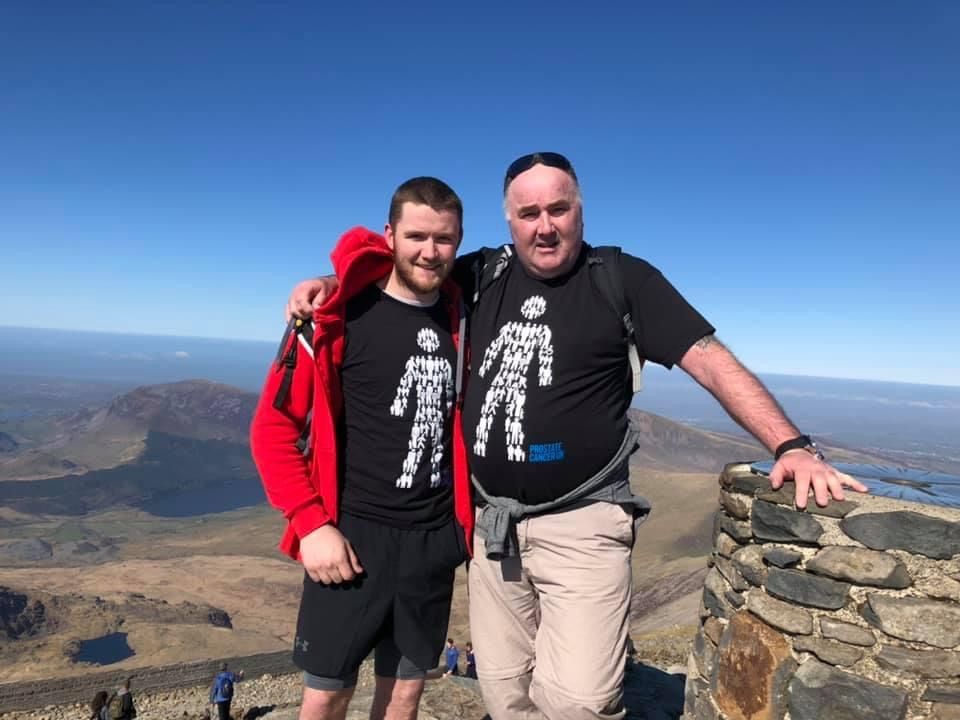 Llysfaen local walks Snowdon 21 times for Prostate Cancer UK