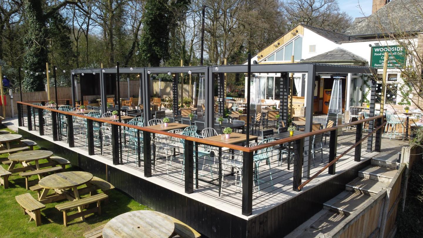 Revamped garden area unveiled at The Woodside