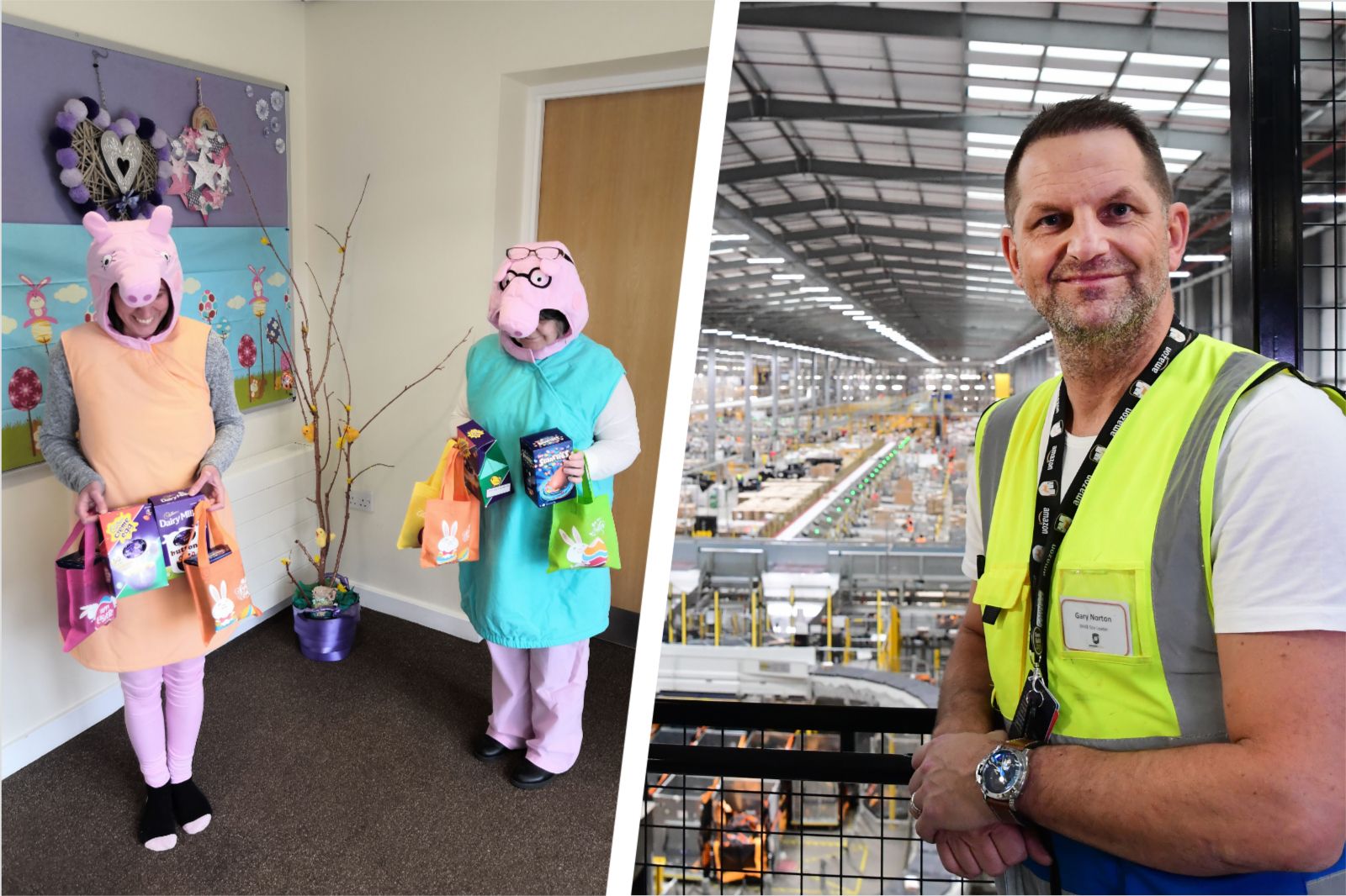 Staffordshire women's charity welcomes donation from Amazon Rugeley