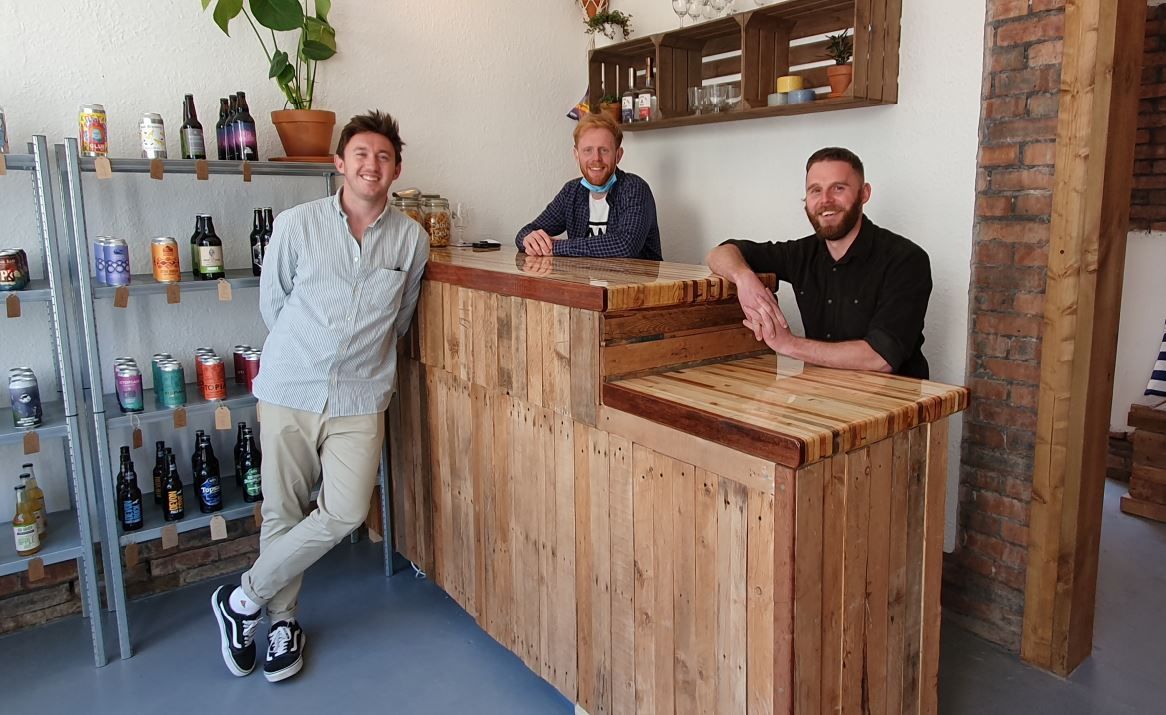 Love of fine beer sees trio start hop house business in their home town of Paignton