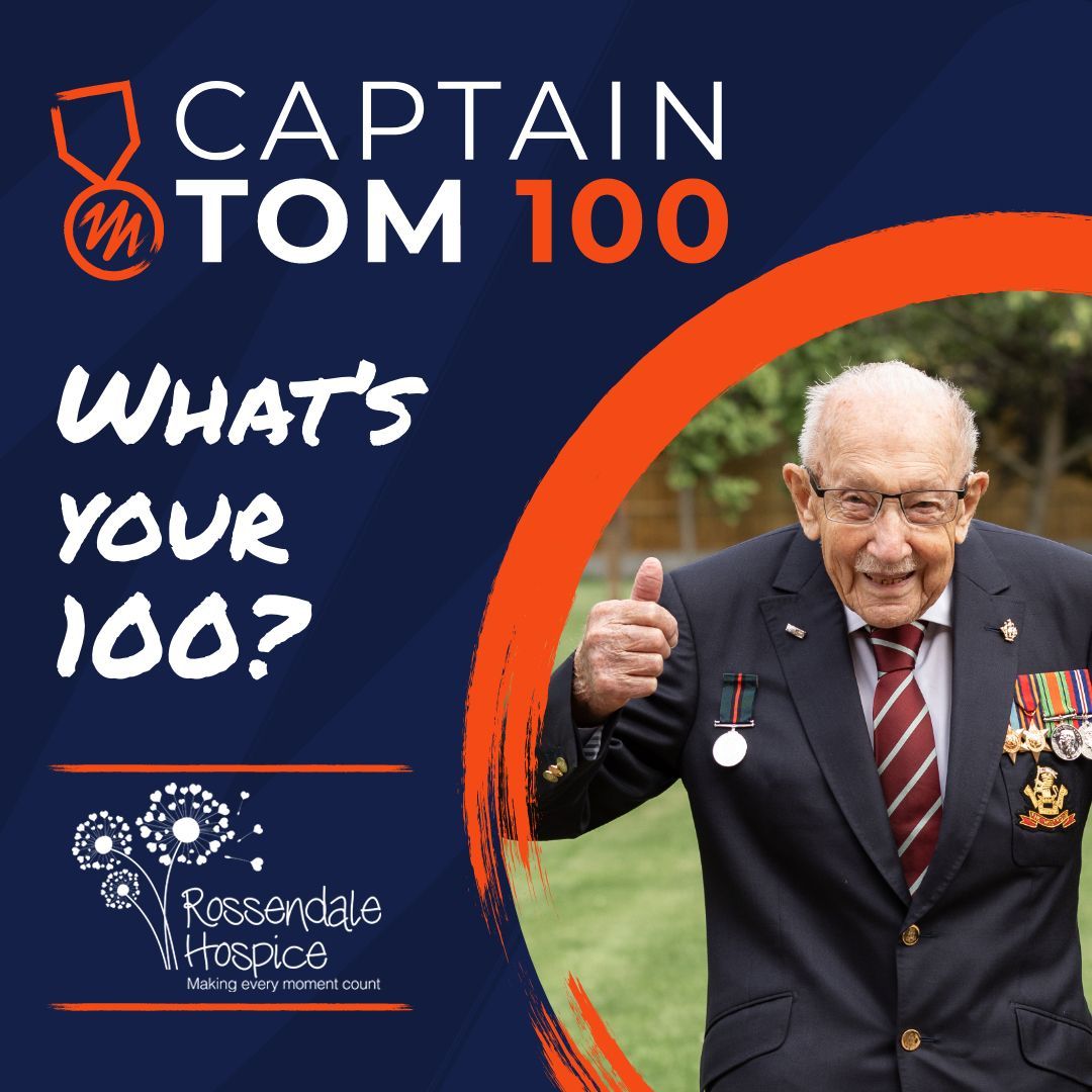 Can you help Rossendale Hospice by joining the Captain Tom 100?