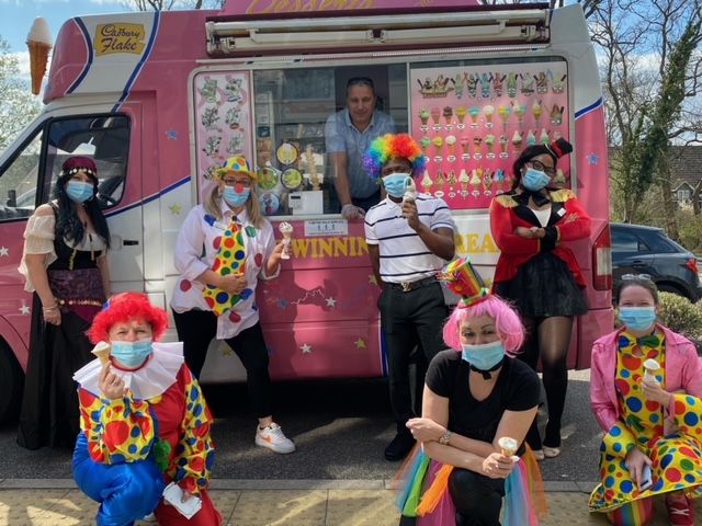 World circus day at Tandridge Heights care home