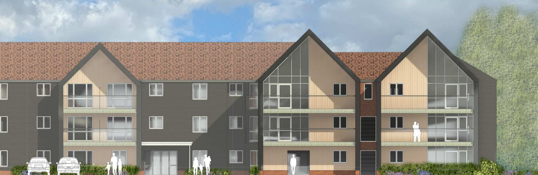 Pictures show new 'retirement living community' of 91 homes proposed