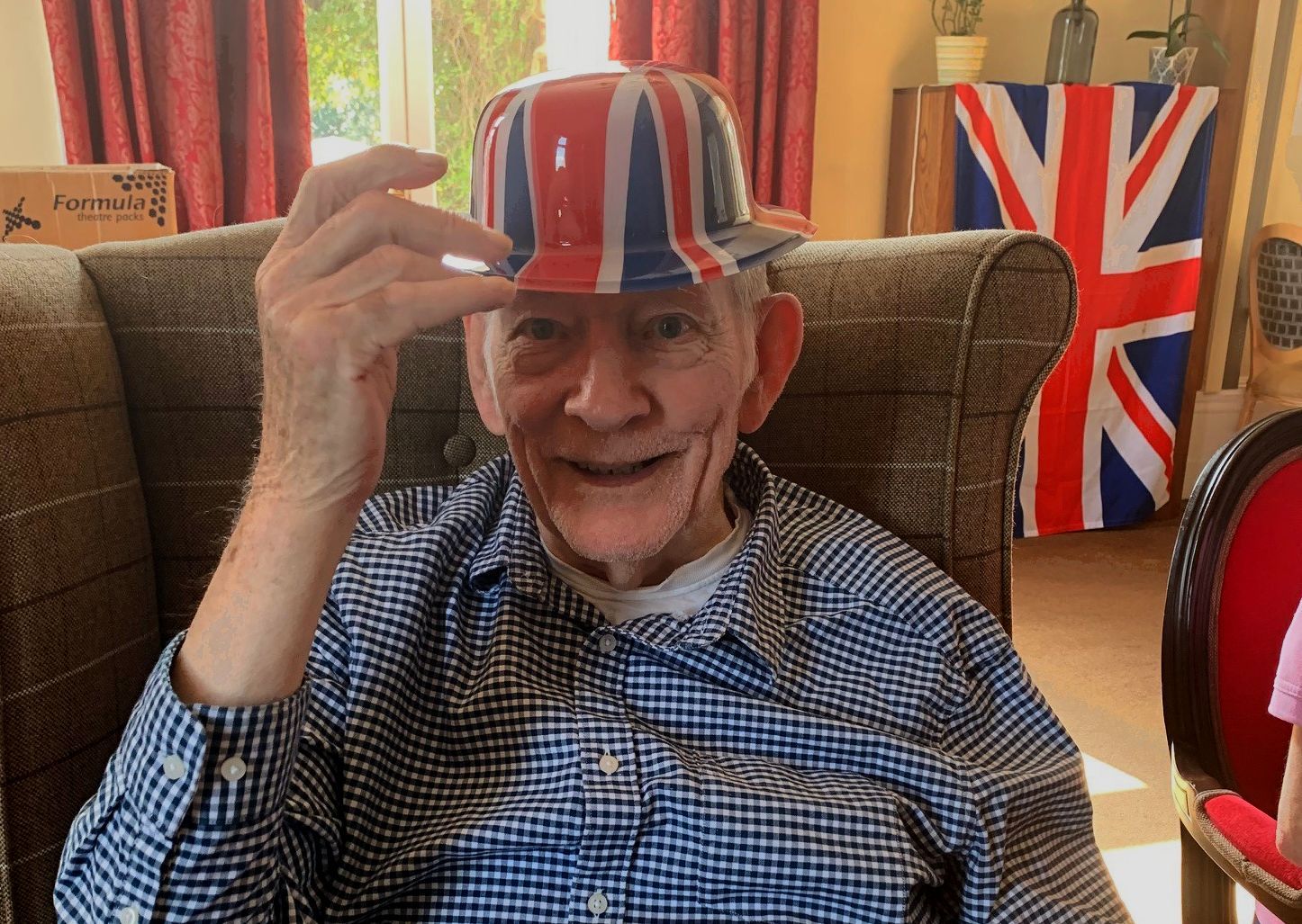 Burwash care home celebrates the Queen's birthday
