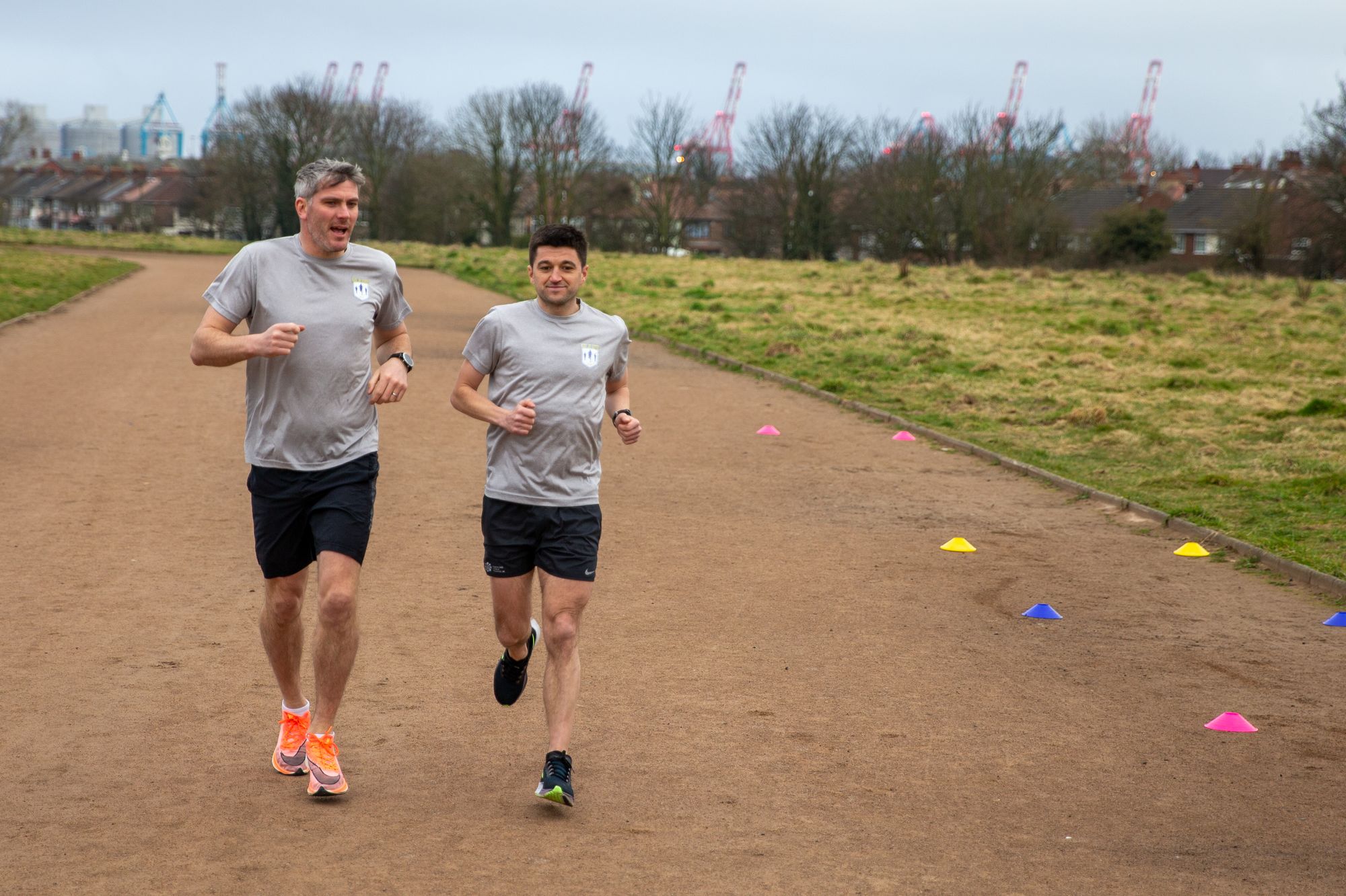Seven days, two runners, one challenge, and four miles every four hours