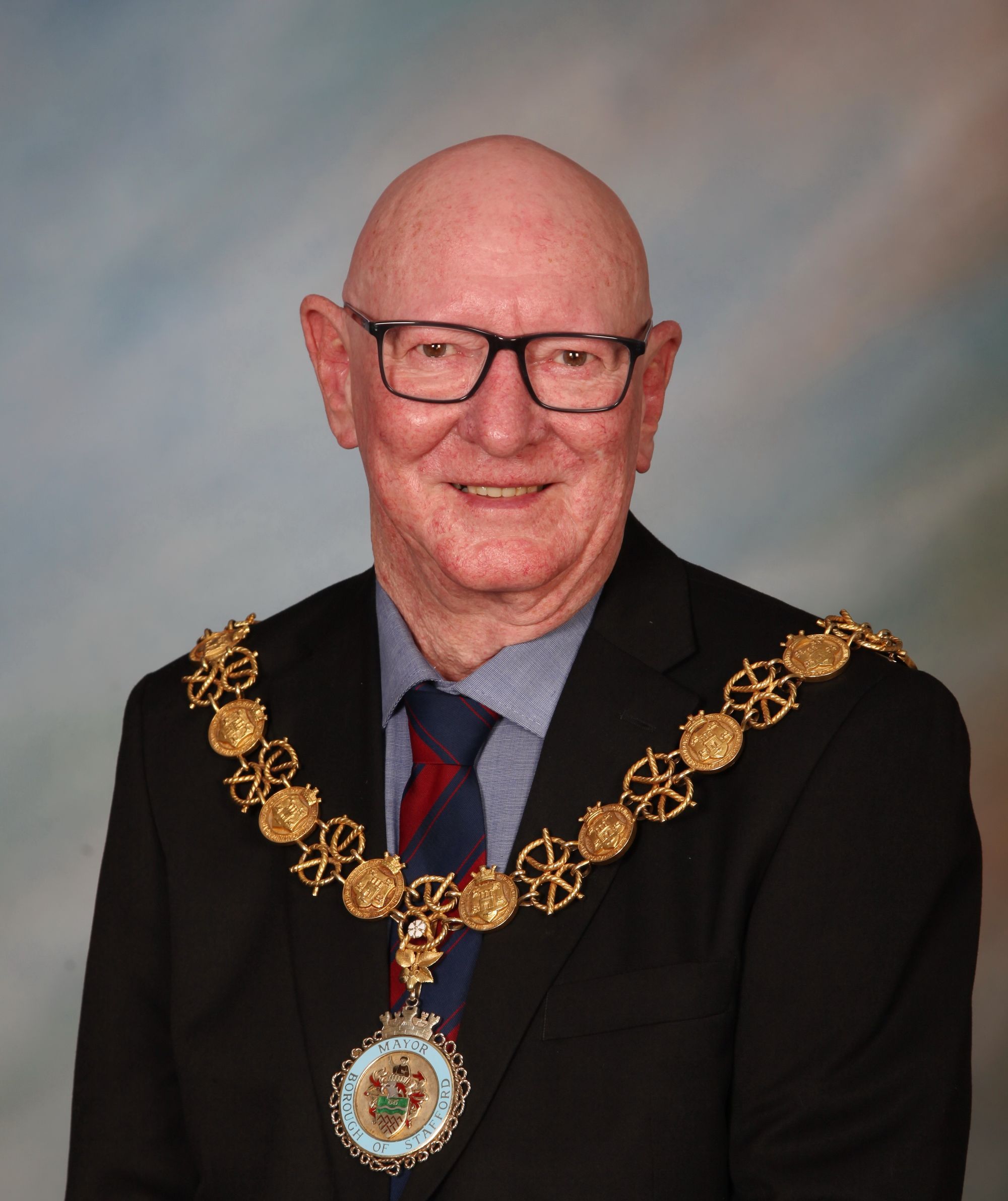 New Stafford mayor takes chains of office in virtual ceremony
