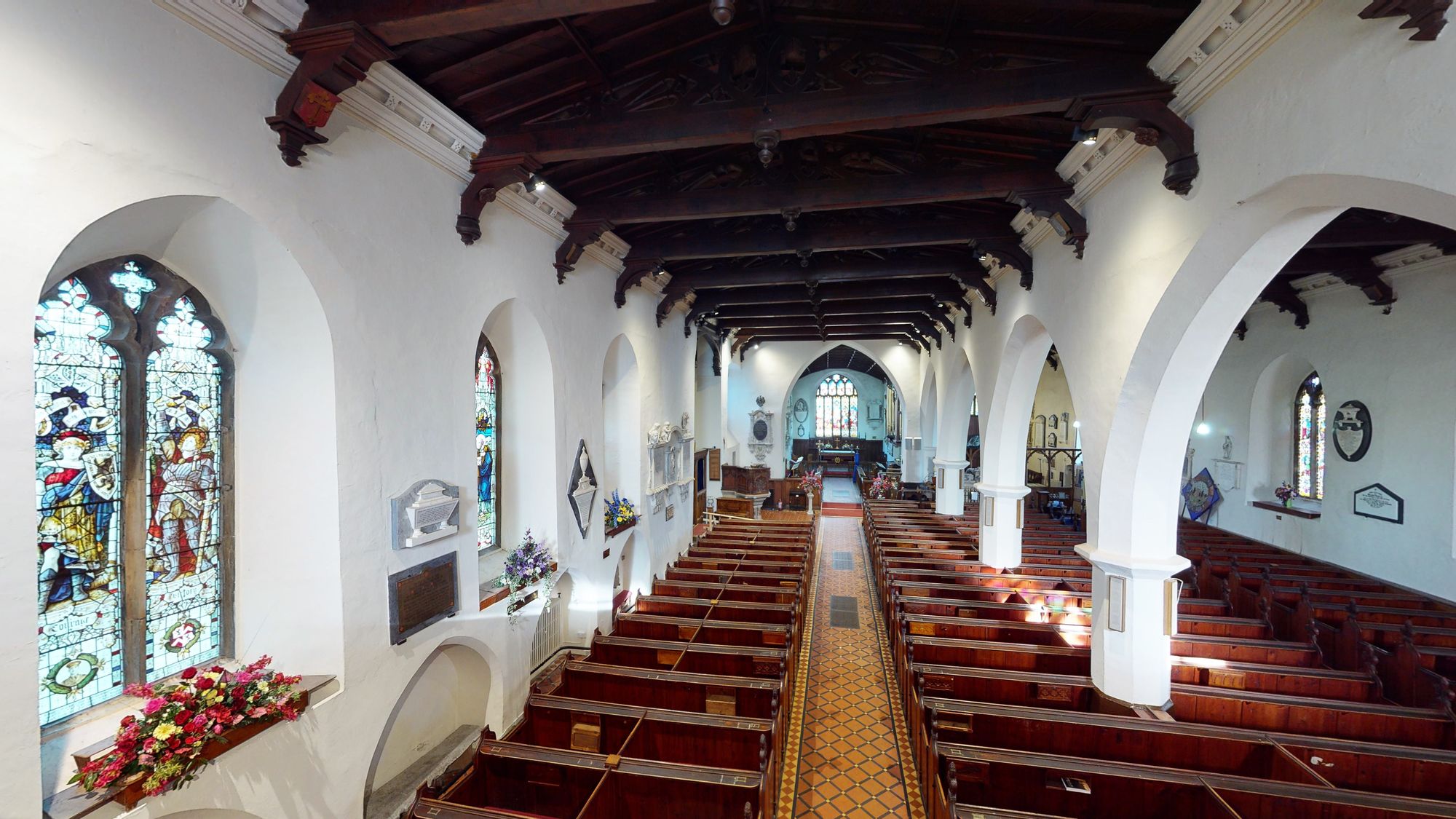 Carmarthen's oldest church leads the way with new virtual tour