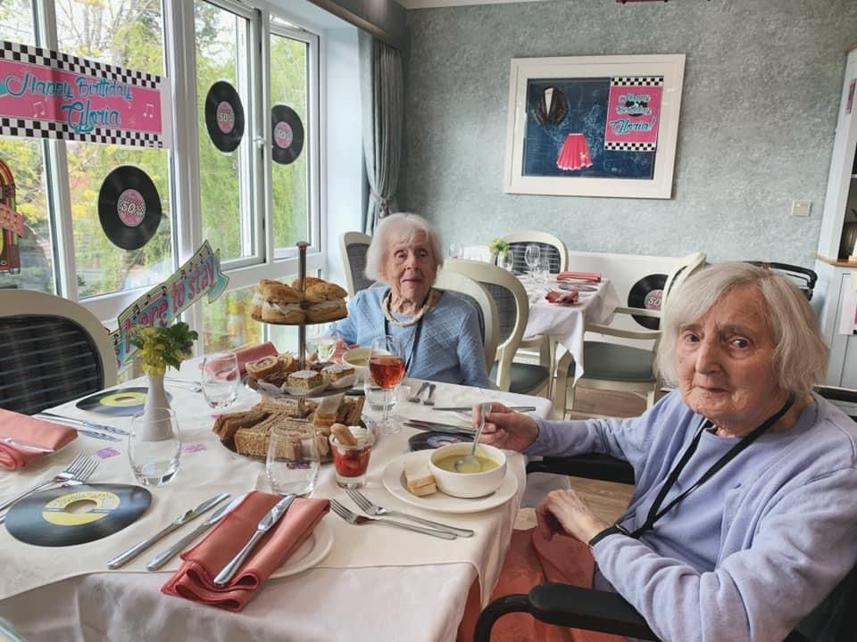 Solihull care home residents celebrate Queen's birthday with afternoon tea dance
