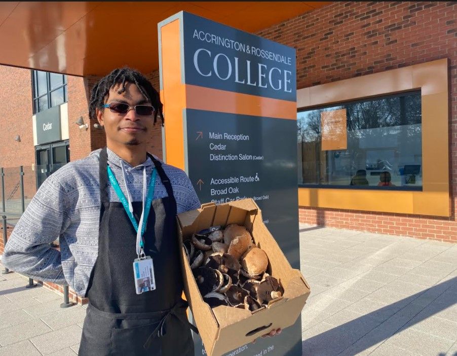 Accrington and Rossendale College Food Group saves over 25 tonnes of food from landfill