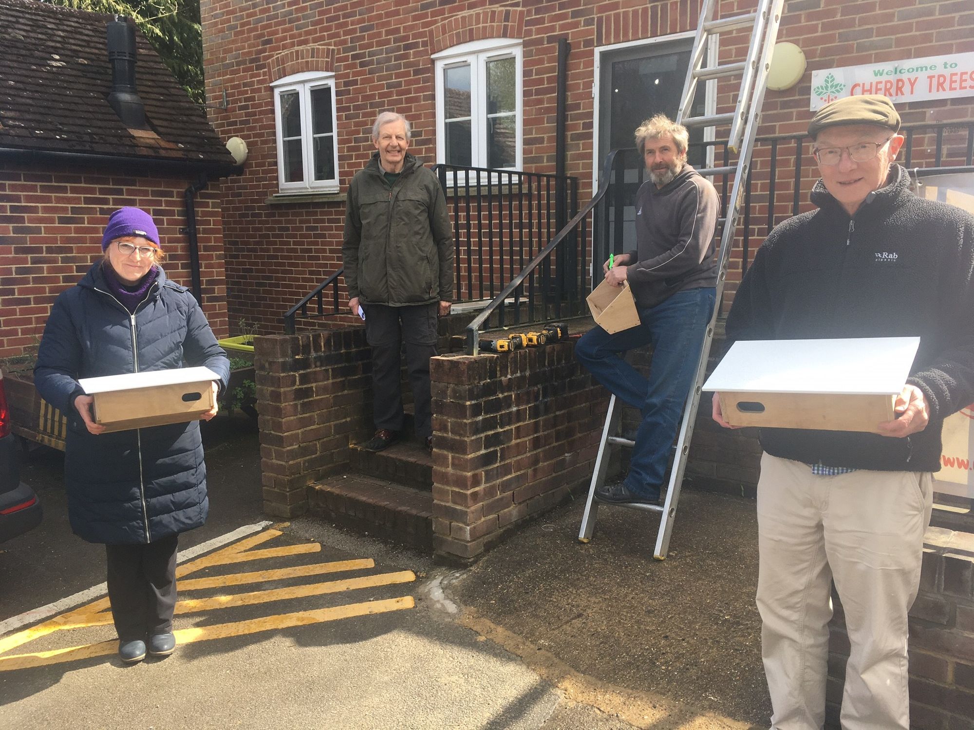 Swift nest box project takes-off in East Clandon