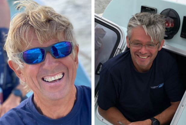 Oldest oarsmen limber up for record bid off South Devon coast
