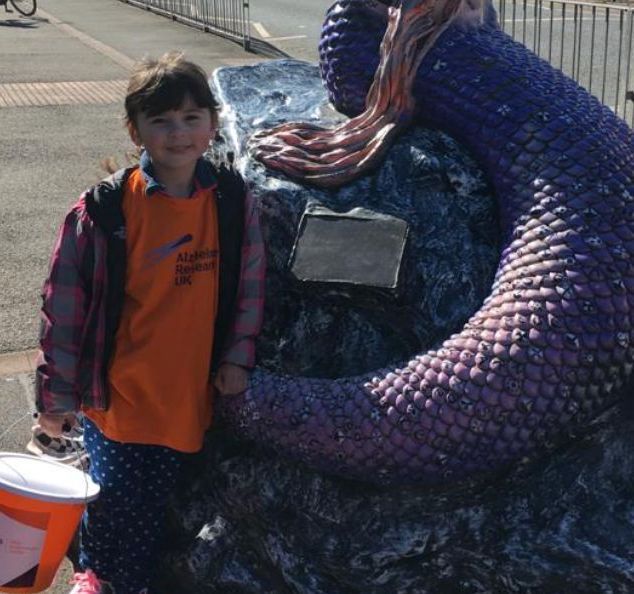 Six-year-old Heidi's walk from Land's End to John O'Groats for Alzheimer's Research UK