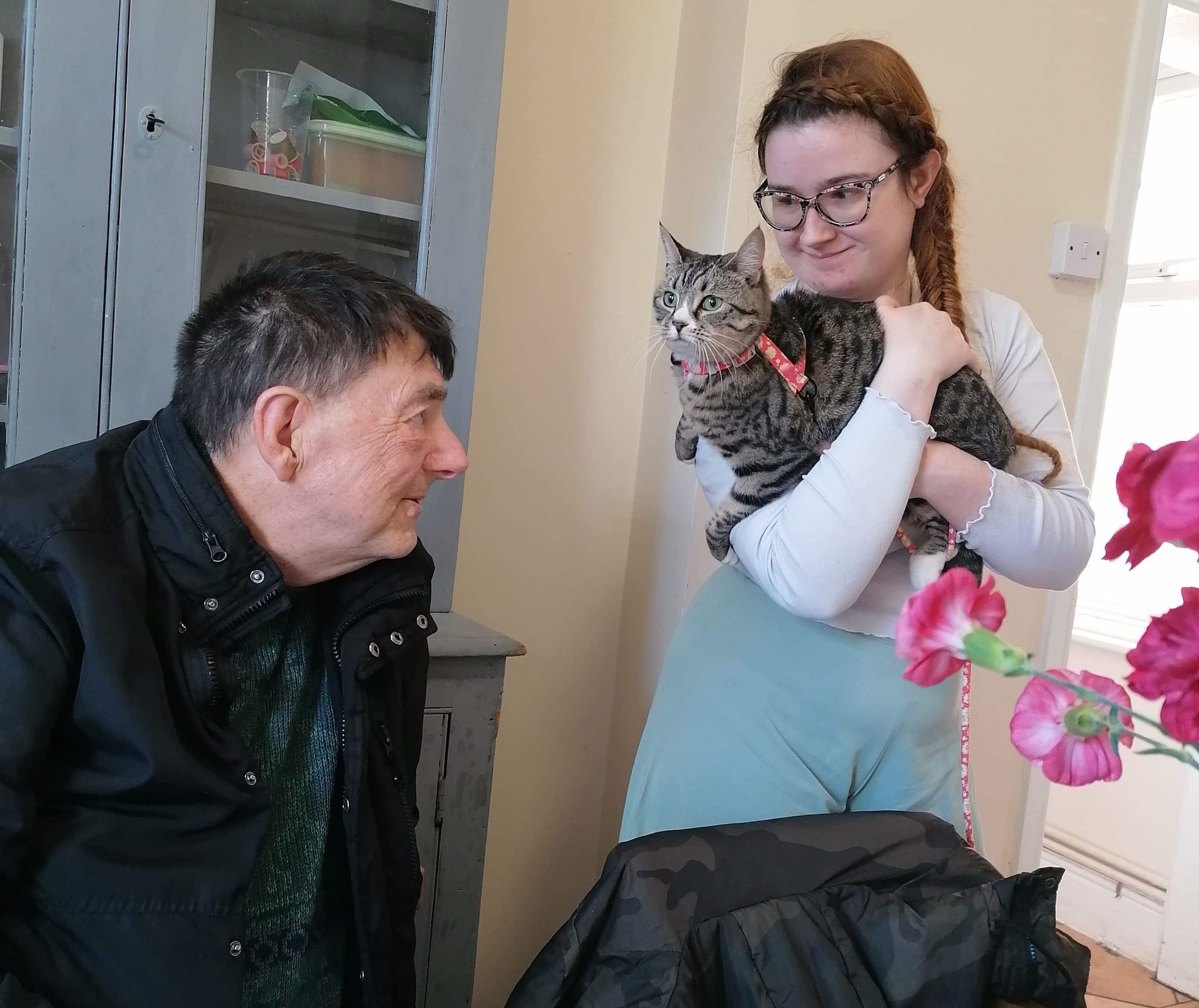 Kittens are the purr-fect pals for residents at Gloucester care scheme