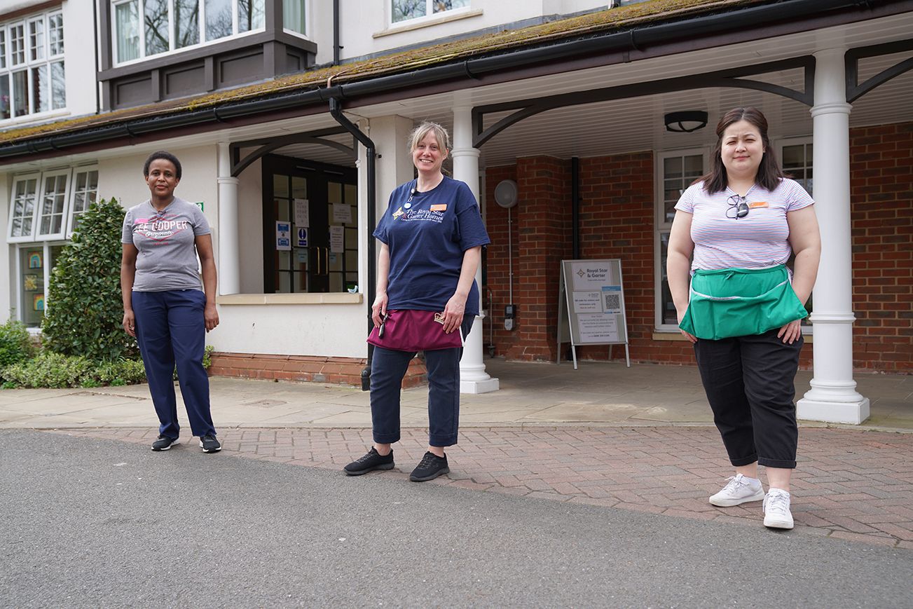 Surbiton charity staff celebrate milestone Nursing Associate qualifications