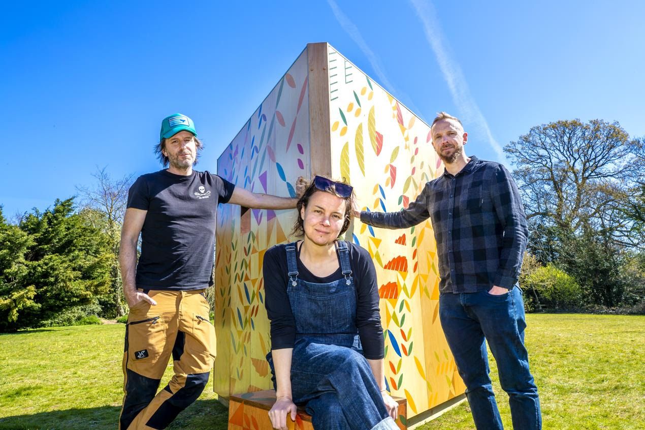 New 'kaleidoscope' artwork open to visitors at Danbury Country Park