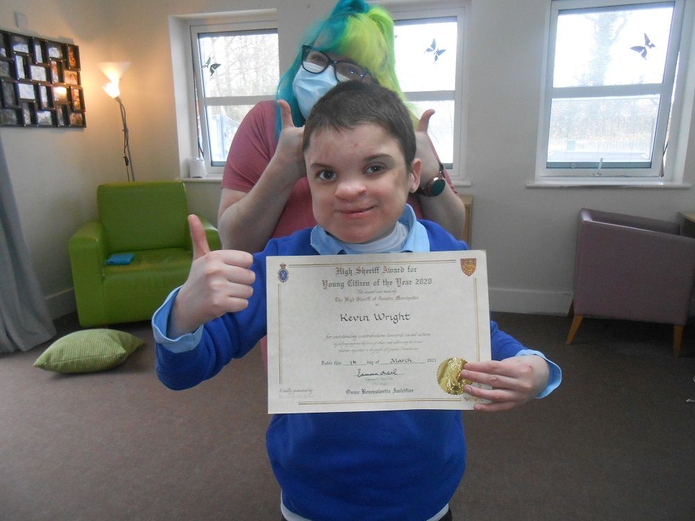 'An inspiration': The 13-year-old boy named Young Citizen of the Year