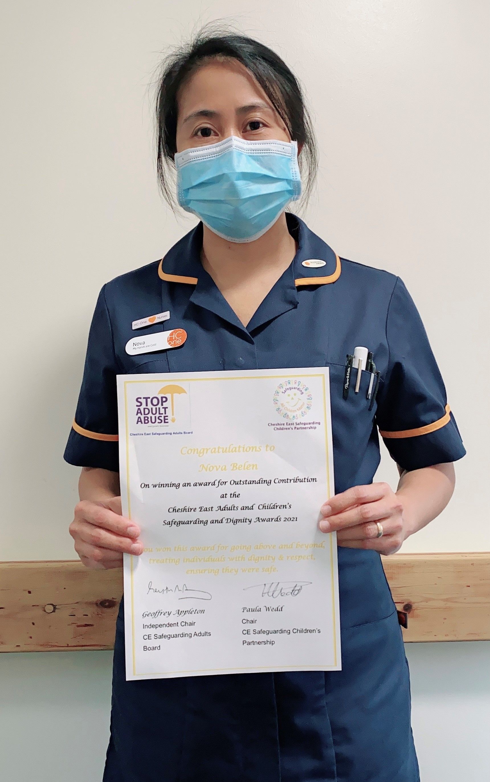 Clinical Lead care worker in Crewe wins regional award