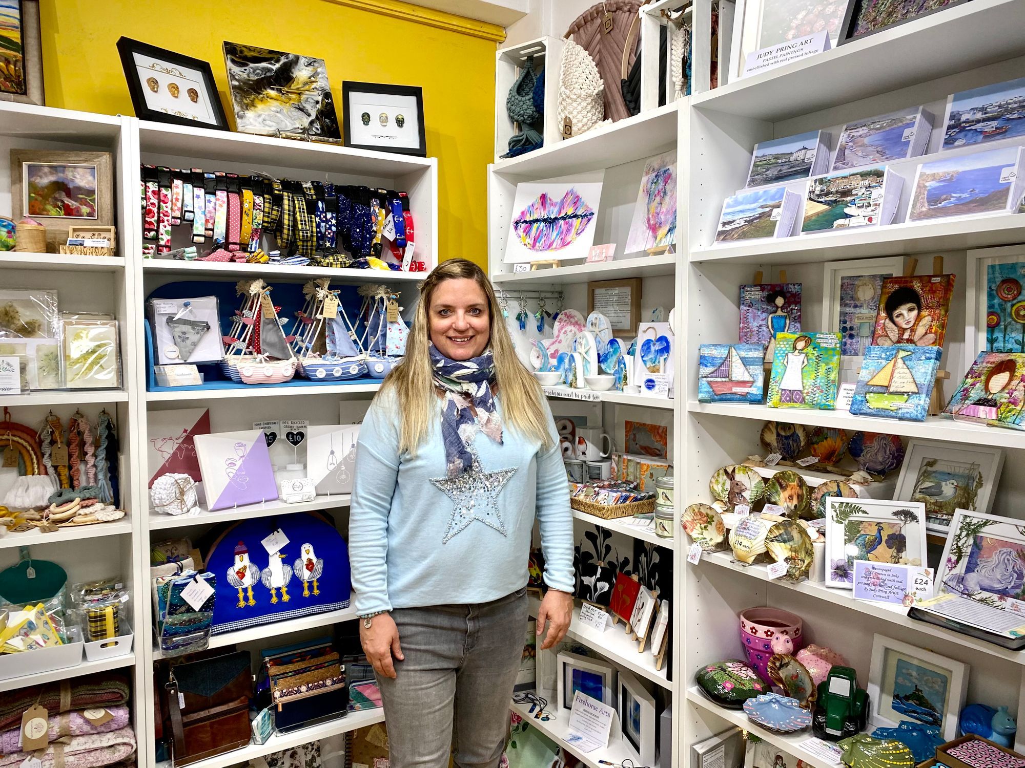 New artists' shop Freddie and Matilda opens in Lemon Street Market in Truro