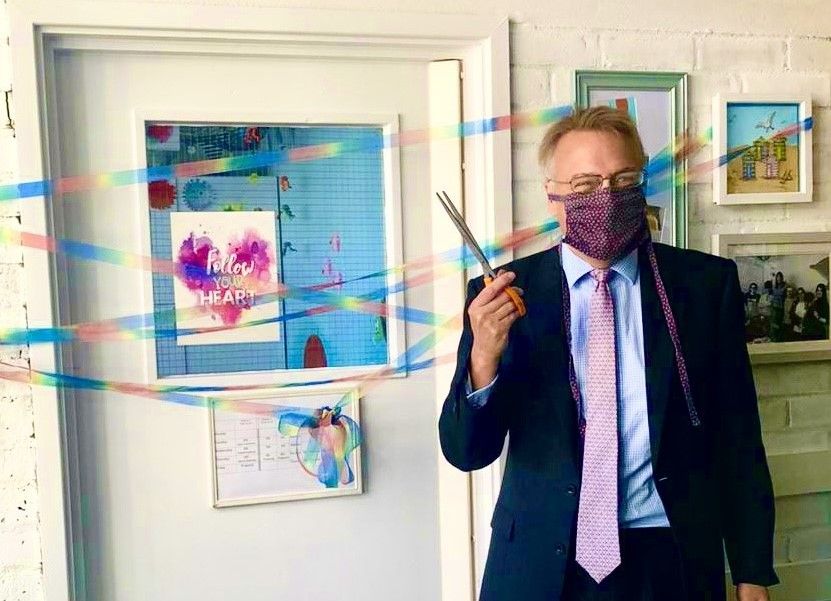 Wellbeing space at Goffs Oak Primary School formally opened by Sir Charles Walker
