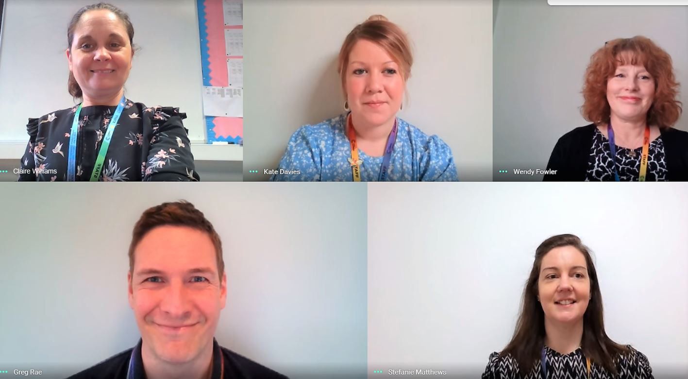 Lecturers and staff at Coleg Cambria are in the running for National