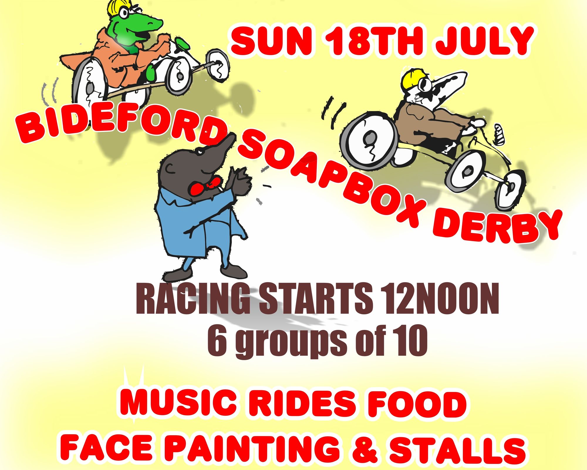 Organisers gear up for first ever Bideford Soapbox derby