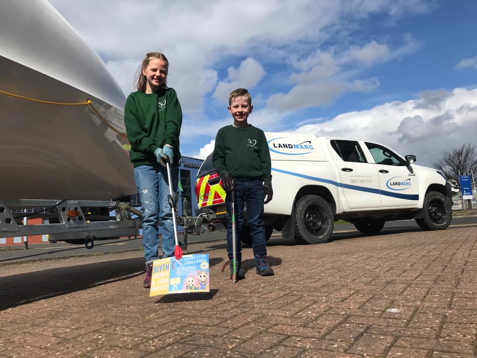 Blyth youngsters tackle litter in their community collecting more than 1,000 bags of rubbish