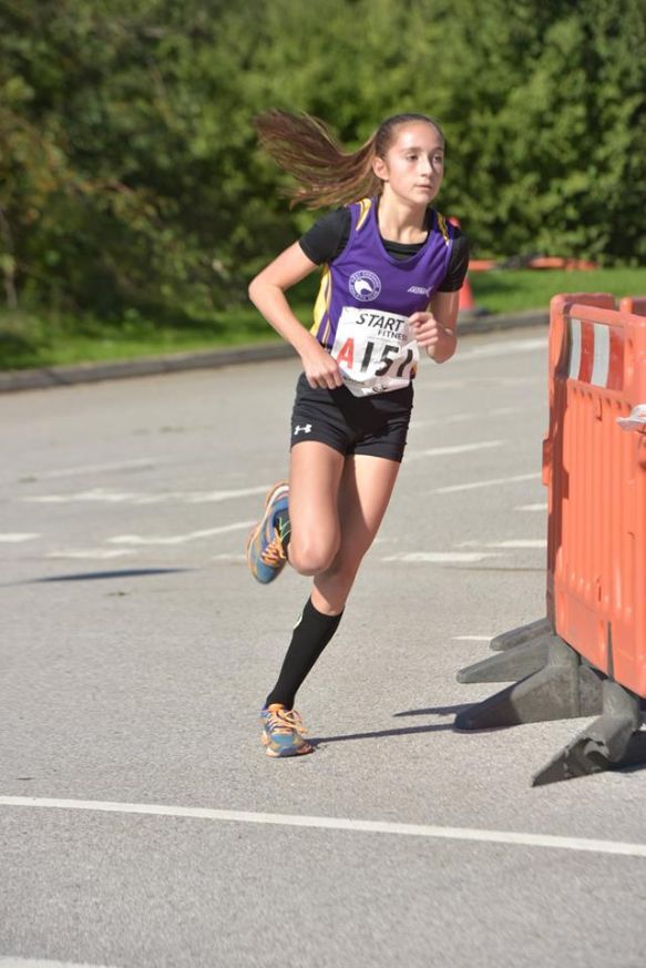 West Cheshire Athletic Club: Carys claims new personal best