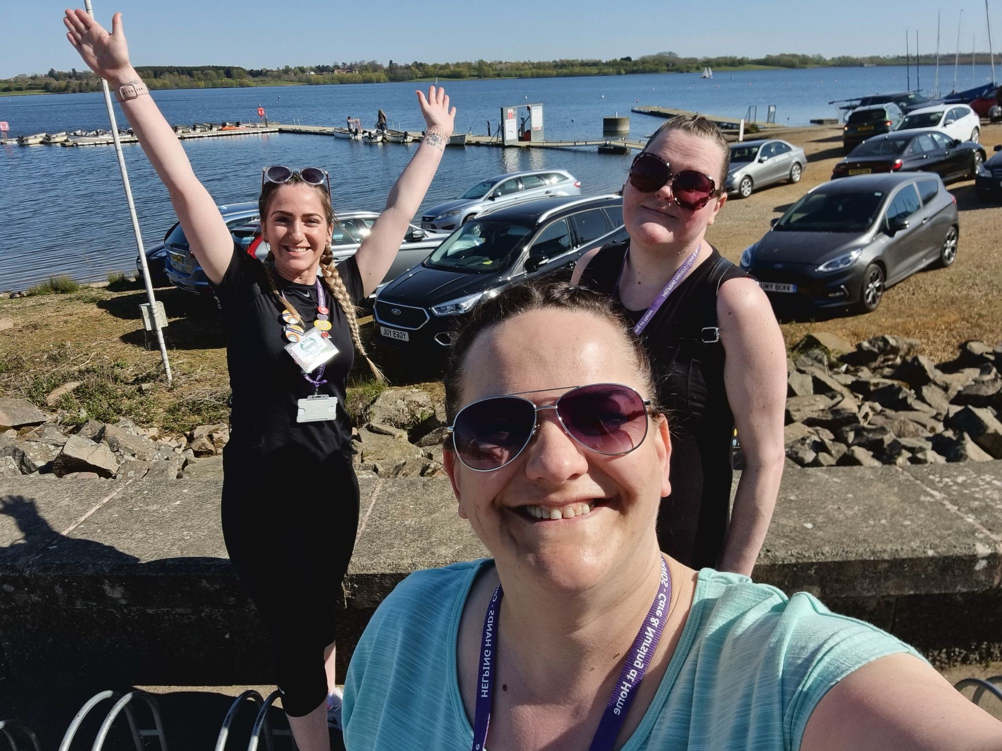 Helping Hands Leicestershire team raises money for Parkinson's charity with walk challenge