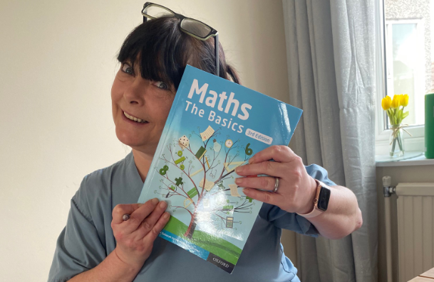 Senior care home manager from Hayle faces her Maths fears to progress her career