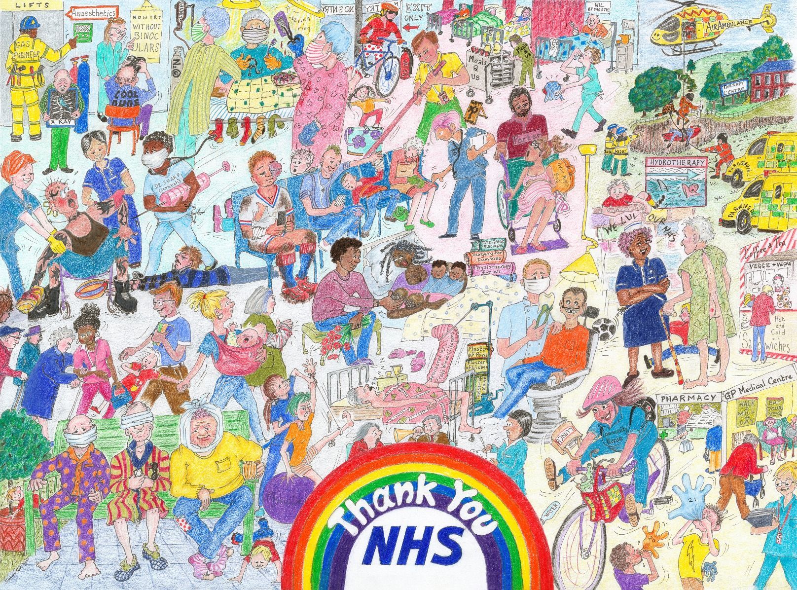 Friends of Harrogate Hospital release special edition NHS jigsaw