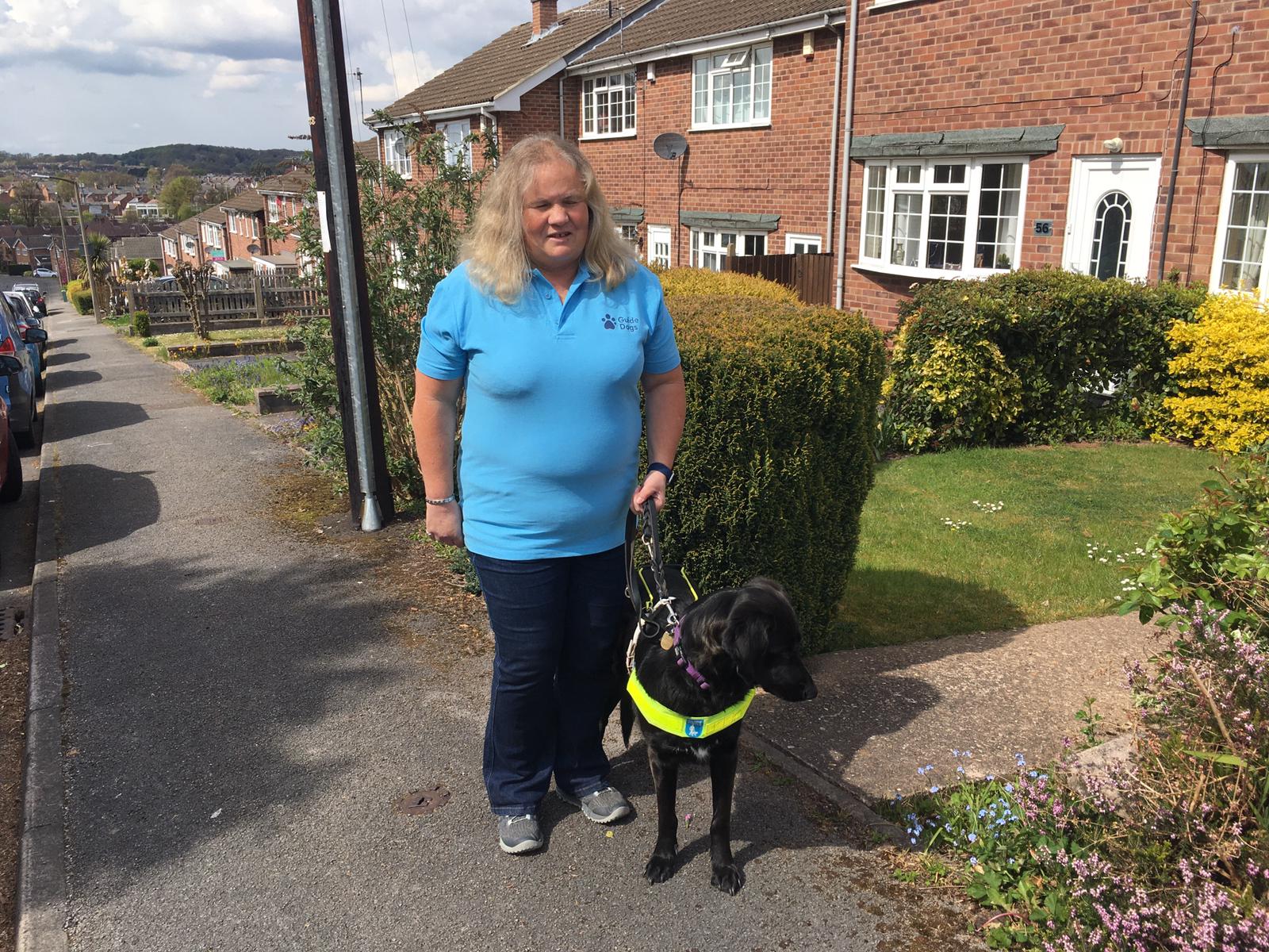Nottingham guide dog owner to walk 100,000 steps for Guide Dogs charity