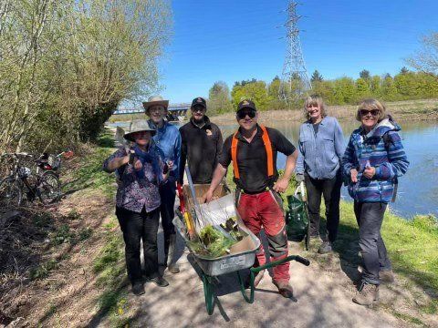 River Cam tree planting project gets underway